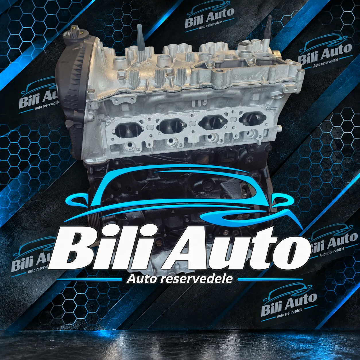 CJSA AUDI TT (FV) 1.8 TFSI 132kW - renoveret motor (long block) - Billede 2