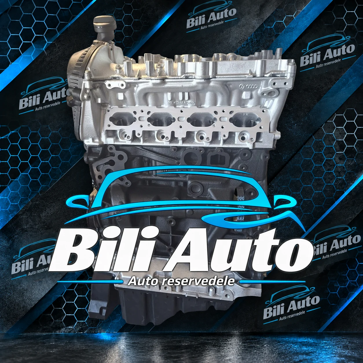 DJYA Audi A4 (B9) 2.0 TFSI 185kW - renoveret motor (long block) - Billede 2