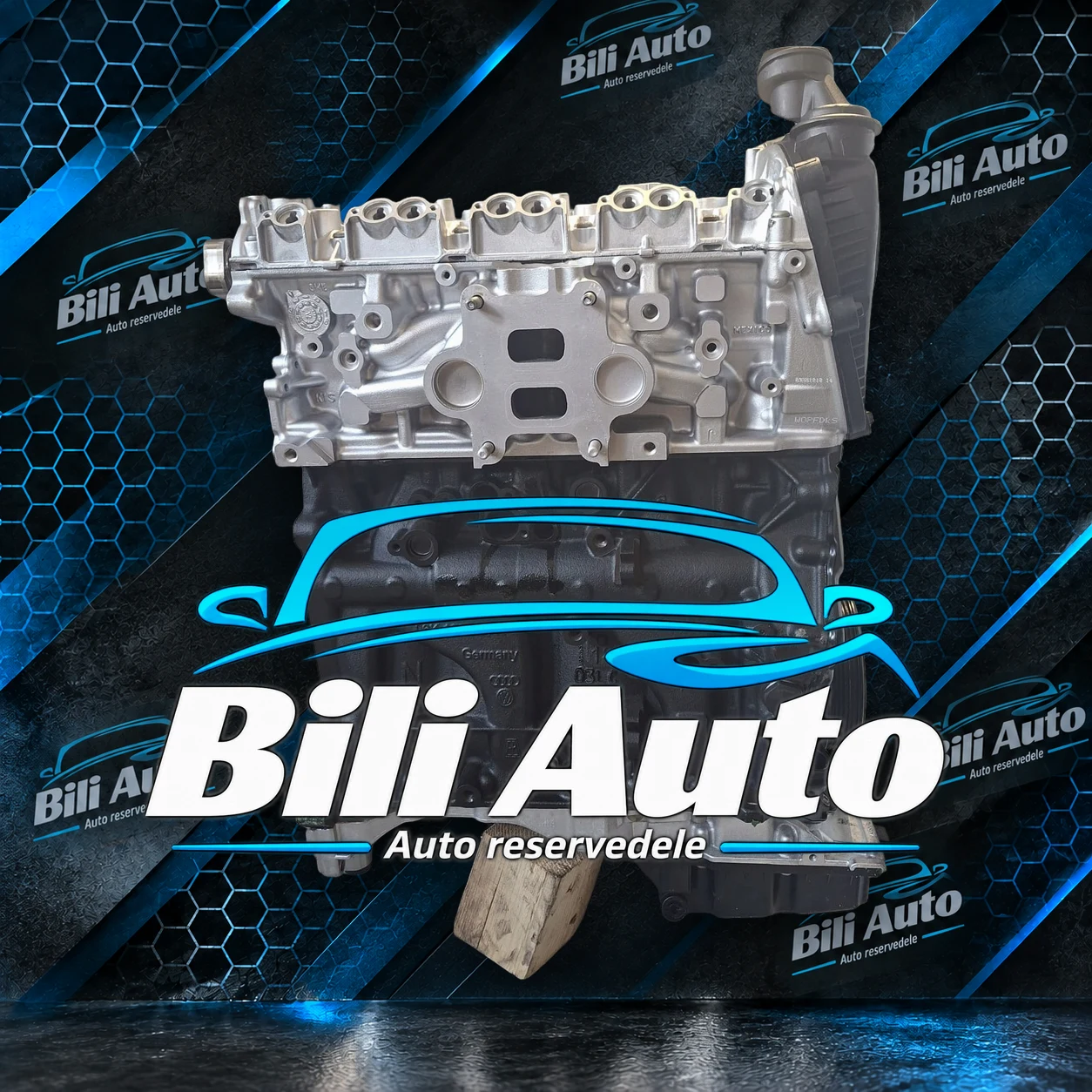 DJYA Audi A4 (B9) 2.0 TFSI 185kW - renoveret motor (long block) - Billede 4