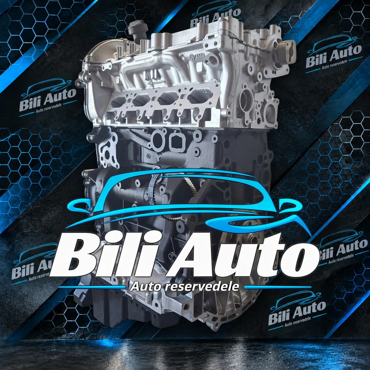DLRA AUDI TT (FV) 2.0 TFSI 215kW - renoveret motor (long block) - Billede 3