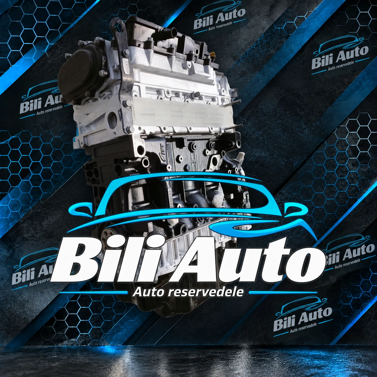 F1AE0481H IVECO Daily 35S14 100kW - renoveret motor (long block) - Billede 2