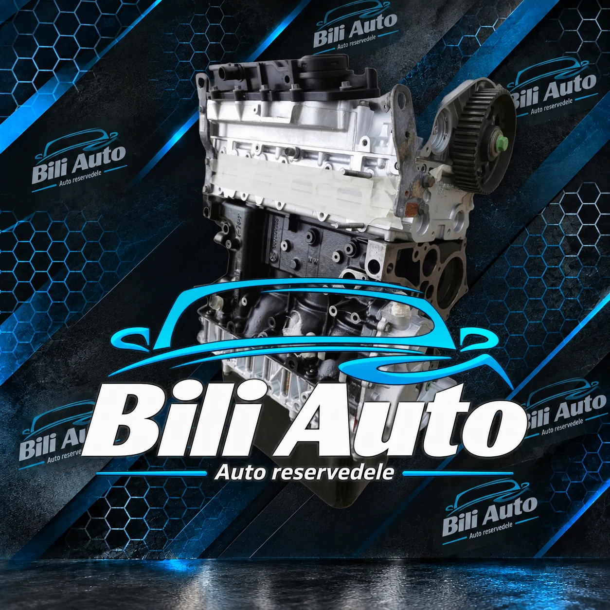 F1AE3481E FIAT Ducato (290; 250) 2.3 MultiJet 150 109kW - renoveret motor (long block)