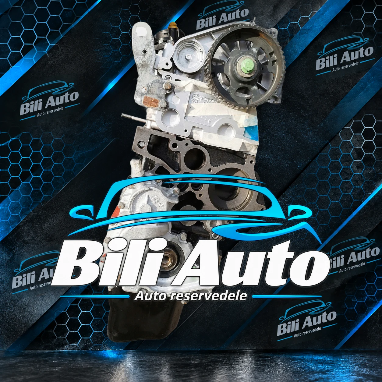 F1AE3481G FIAT Ducato (290; 250) 2.3 MultiJet 110 83kW - renoveret motor (long block) - Billede 3