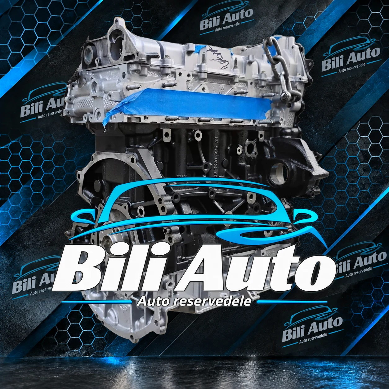P02X FORD Ranger 2.0 EcoBlue 125kW - renoveret motor (long block) - Billede 6
