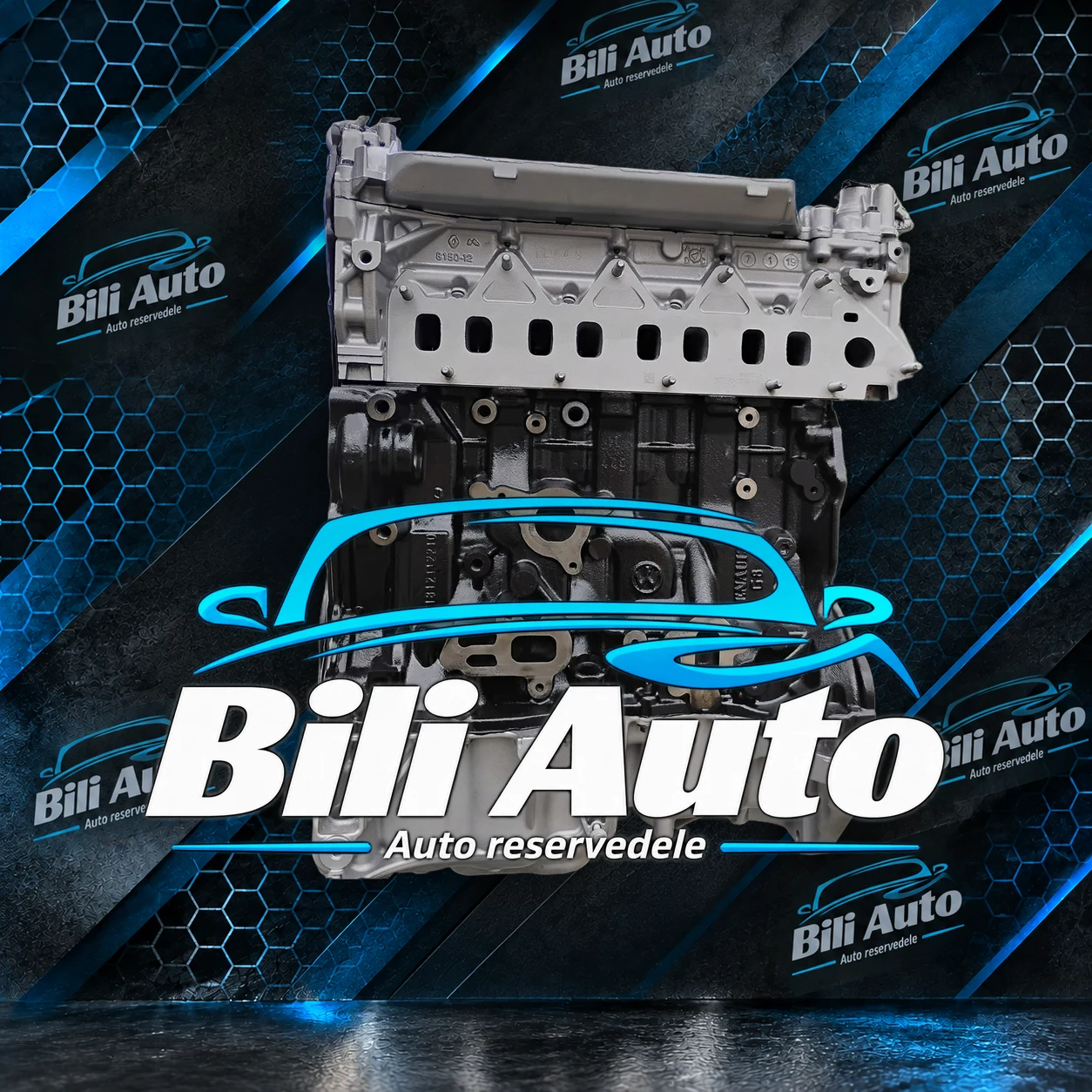 R9M404 RENAULT Scenic III/Grand Scenic (X95) 1.6 dCi 130 96kW - renoveret motor (long block) - Billede 5