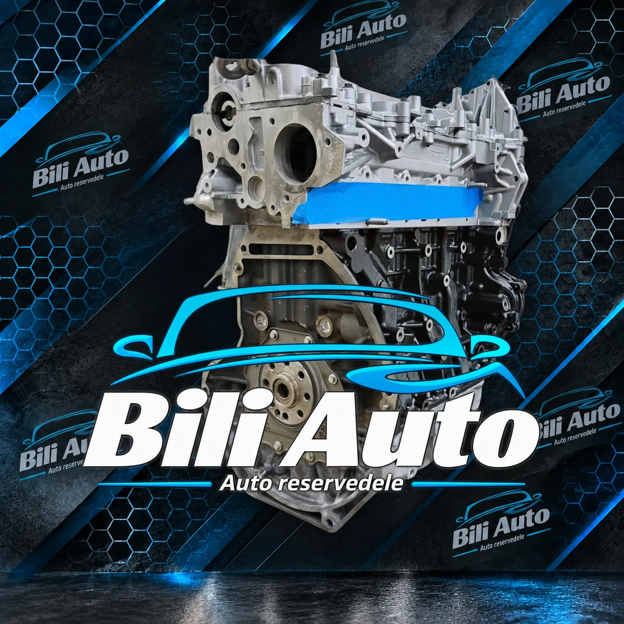 R9M414 RENAULT Scenic III/Grand Scenic (X95) 1.6 dCi 130 96kW - renoveret motor (long block) - Billede 3