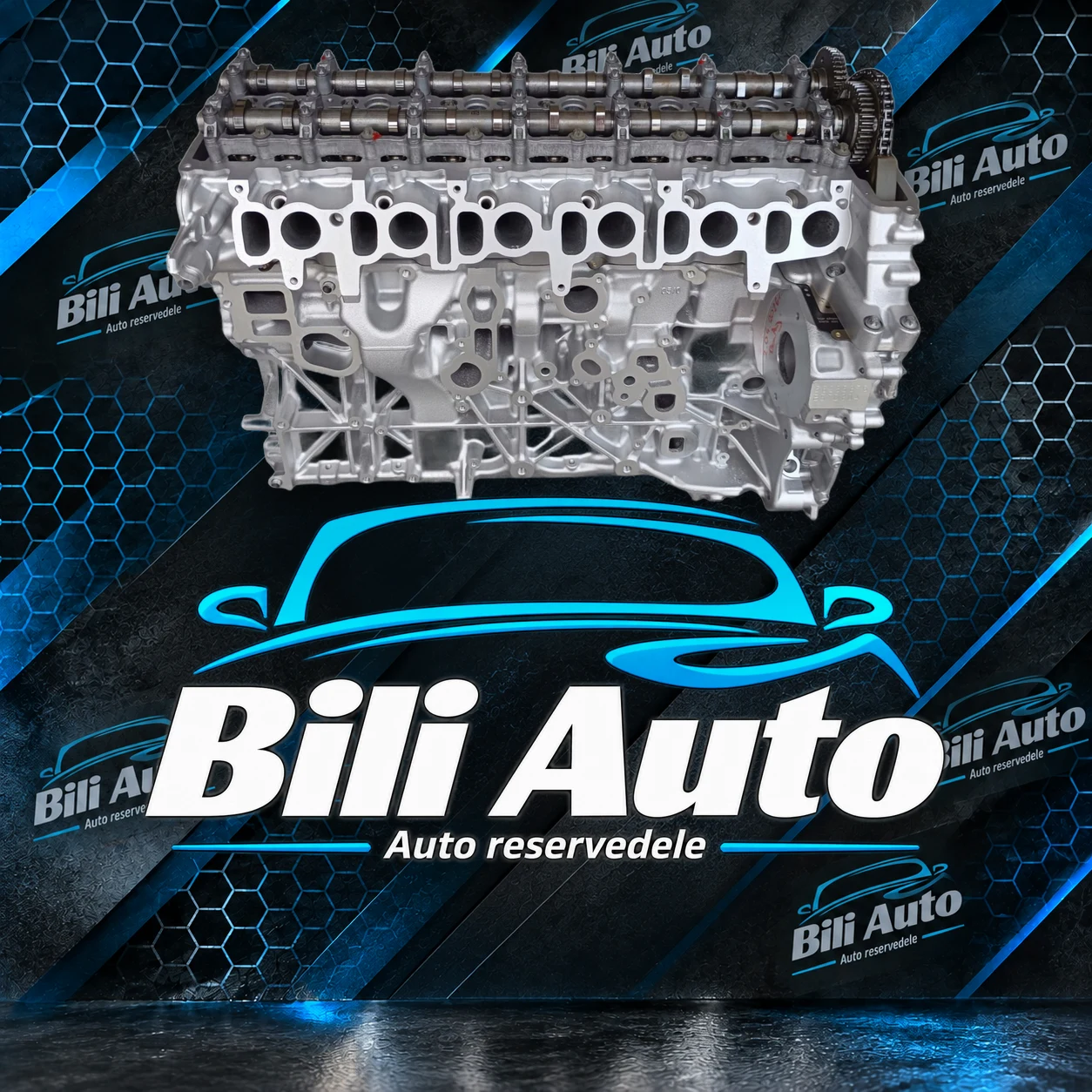 BMW 3.0 B57D30A - renoveret motor (long block)