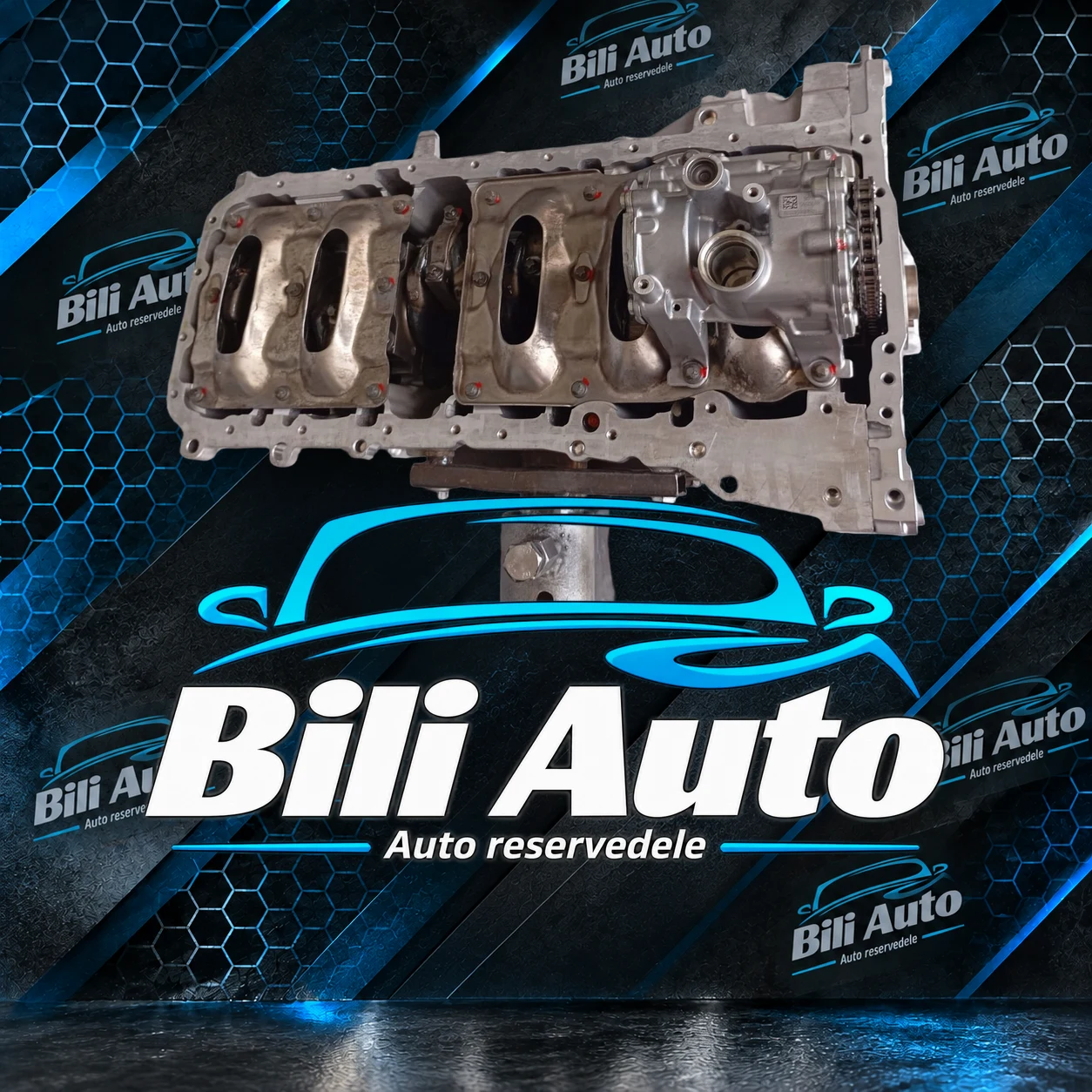 BMW 3.0 B57D30A - renoveret motor (long block) - Billede 4