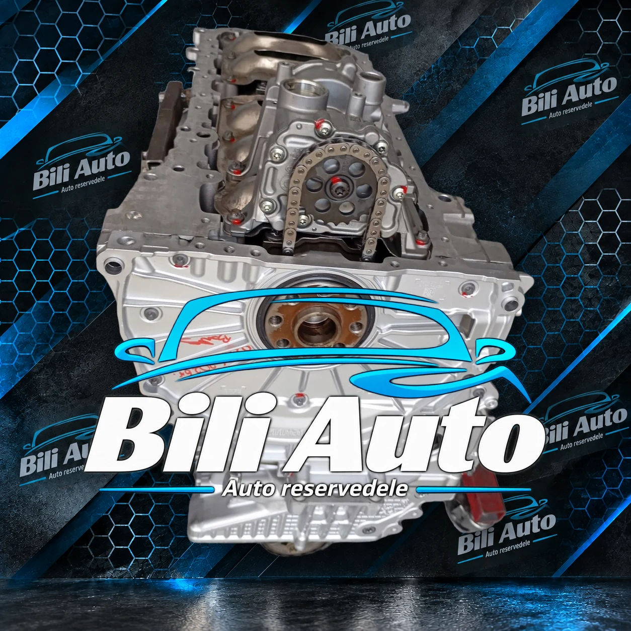 BMW 3.0 B57D30A - renoveret motor (long block) - Billede 7