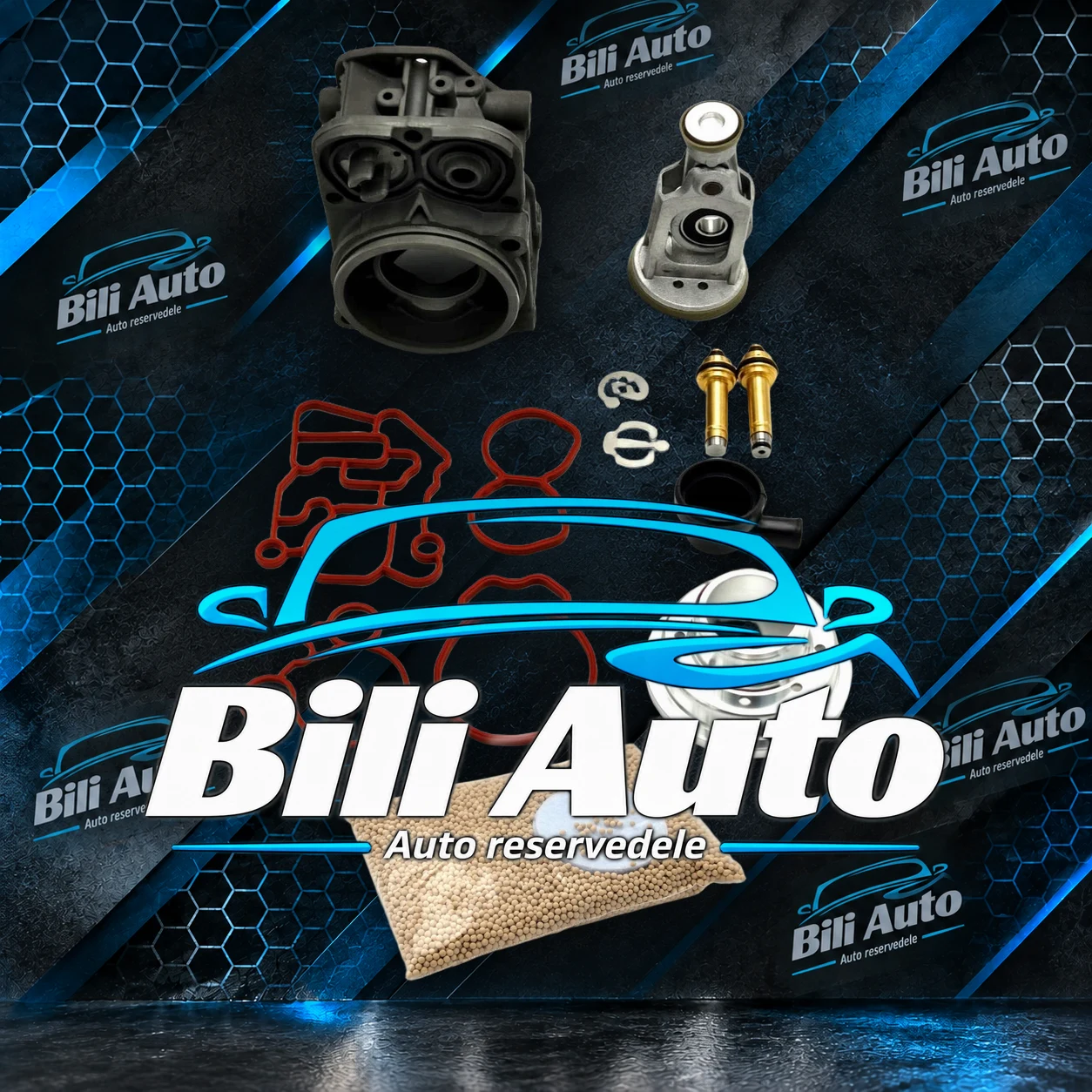 Reparationssæt luftkompressor Audi Q7 SQ7 II Q8 4M VW Touareg 3
