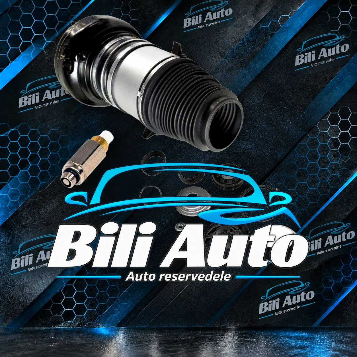 Luftfjeder for Porsche Macan 95B for