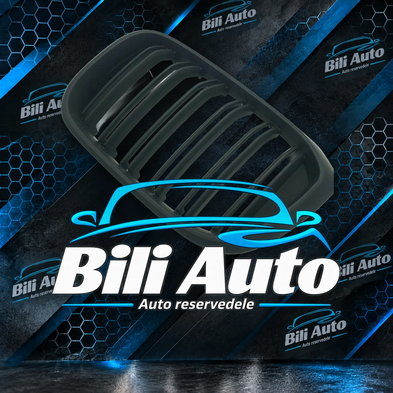 Grill nyrer BMW X3 G01 X4 G02 2017-2021 mat sort - Billede 4