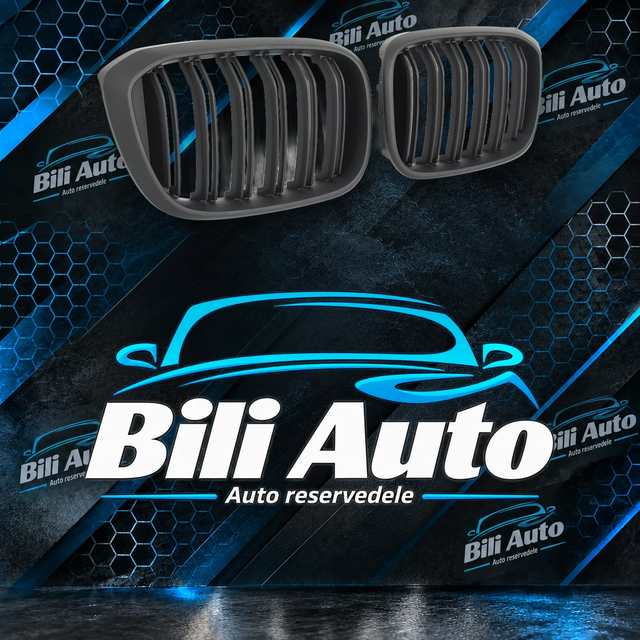 Grill nyrer BMW X3 G01 X4 G02 2017-2021 mat sort - Billede 6