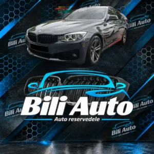 Grill nyrer BMW 3 F34 GT blank sort dobbelt lamel