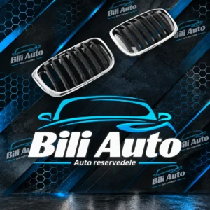 Grill nyrer BMW X3 G01 X4 G02 sort krom sport