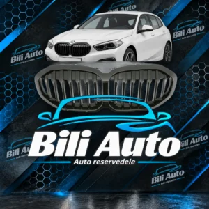 Grill nyrer BMW 1 F40 2019+ blank sort enkelt lamel