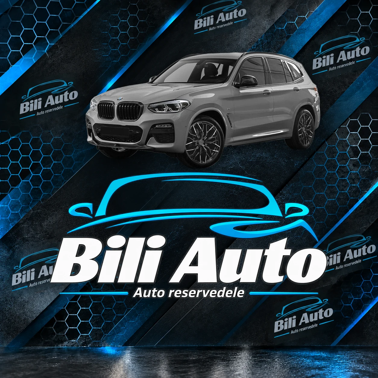 Grill nyrer BMW X3 G01 X4 G02 blank sort - Billede 3