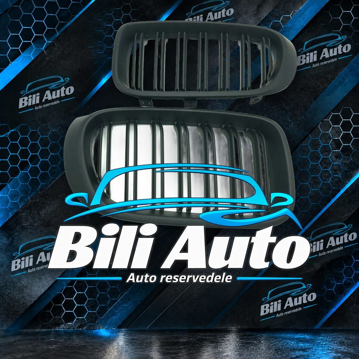 Grill nyrer BMW X3 F25 X4 F26 M Performance mat sort - Billede 2