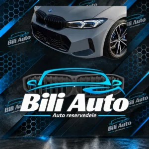 Grill nyrer BMW 3 G20 G21 LCI mat sort M
