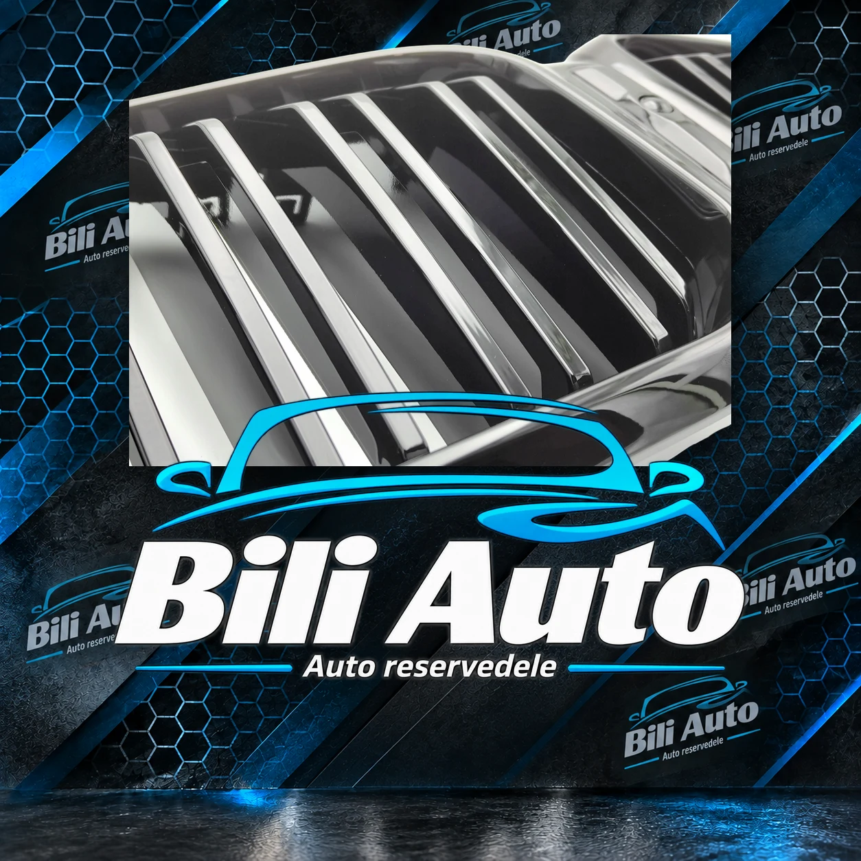 Grill nyrer BMW X3 G01 X4 G02 2021+ blank sort M-pakke - Billede 4