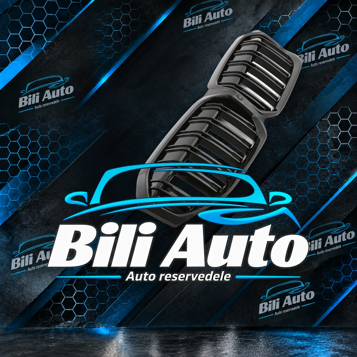 Grill dobbeltnyrer BMW 3 G20 G21 LCI 2022-2025 - Billede 2