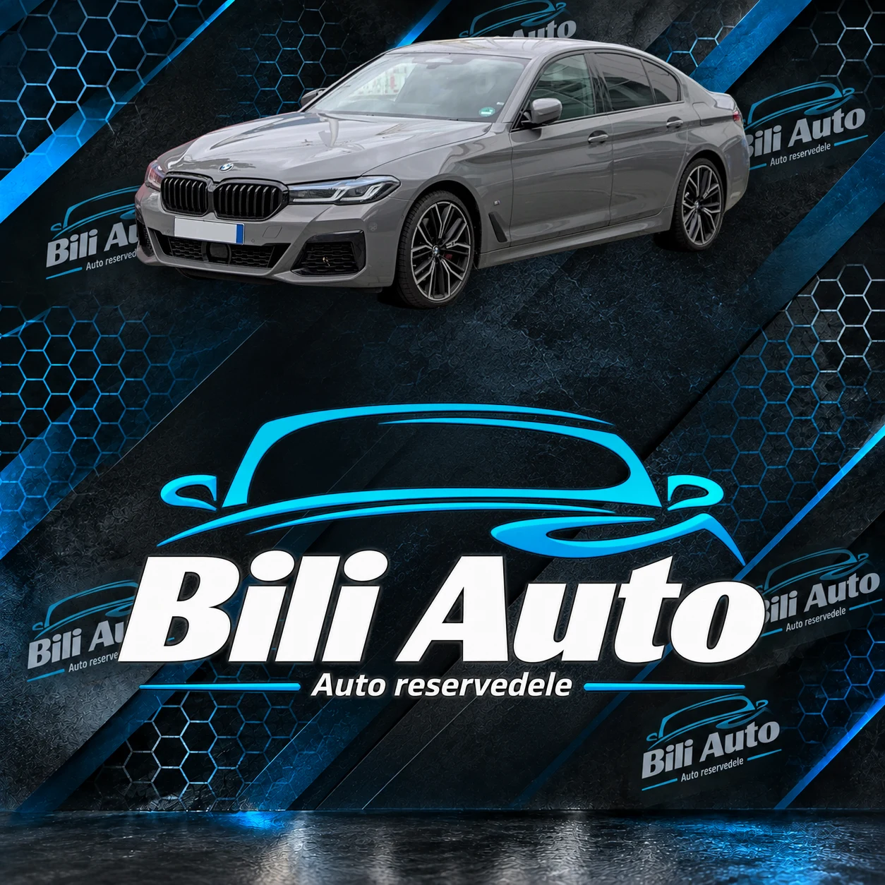 Grill nyrer BMW 5 G30 G31 LCI M Performance - Billede 3