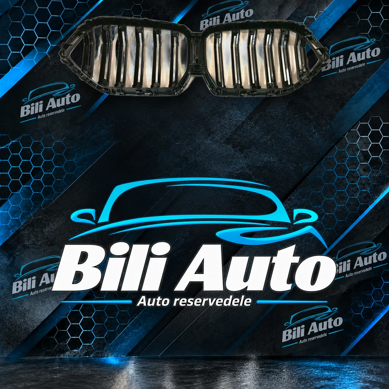 Grill BMW X6 G06 nyrer blank sort - Billede 3