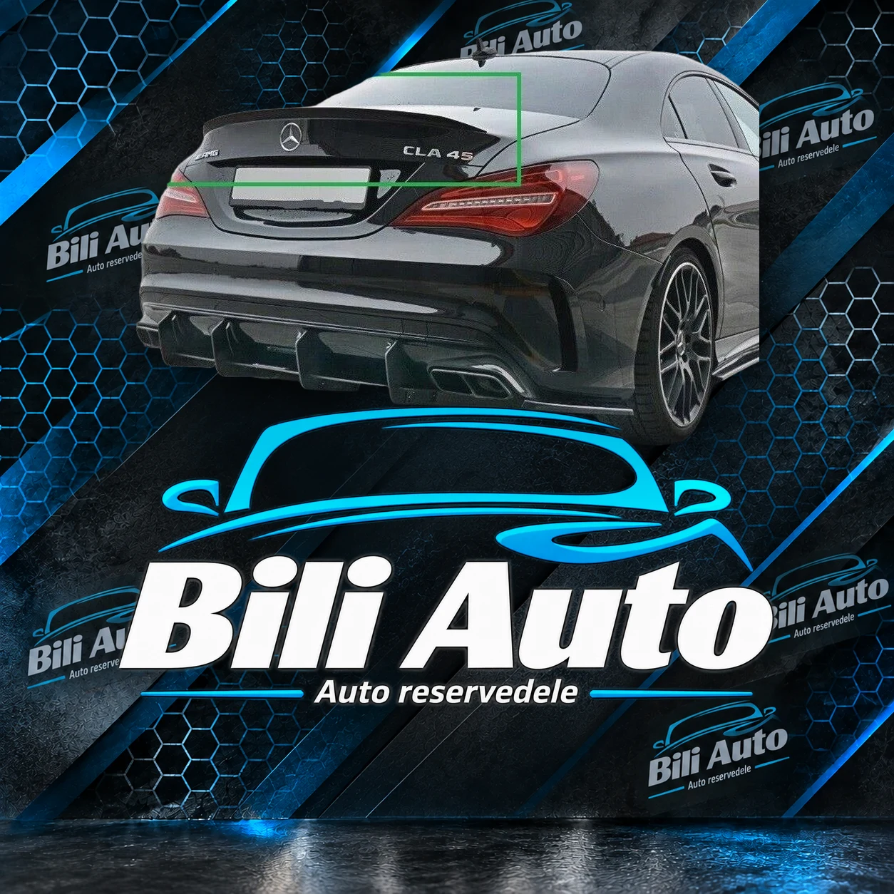 Hækspoiler Mercedes CLA W117 C117 AMG - Billede 2