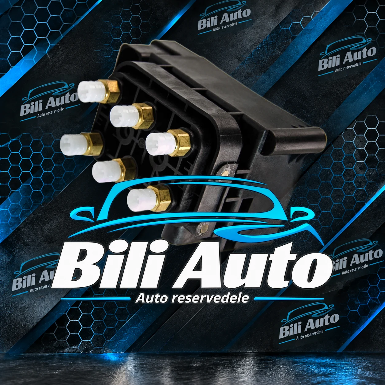 Ventilblok luftaffjedring Audi A6 C6 S6 4F - Billede 3