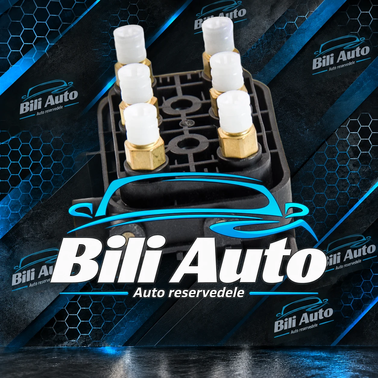 Ventilblok luftaffjedring Audi A6 C6 S6 4F - Billede 6