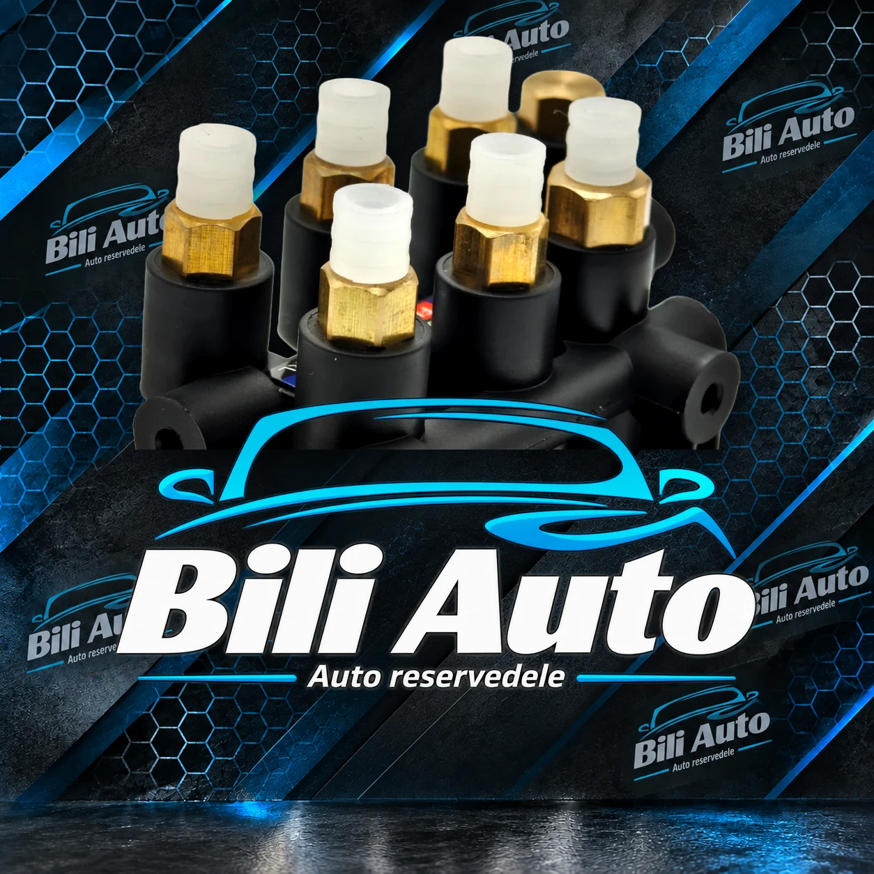 Ventilblok luftkompressor BMW 7 G11 G12 7-udgange - Billede 4