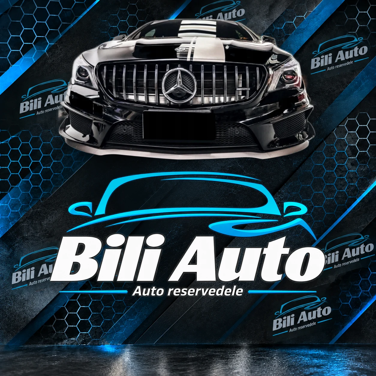 Grill Mercedes CLA W117 C117 X117 Panamericana AMG