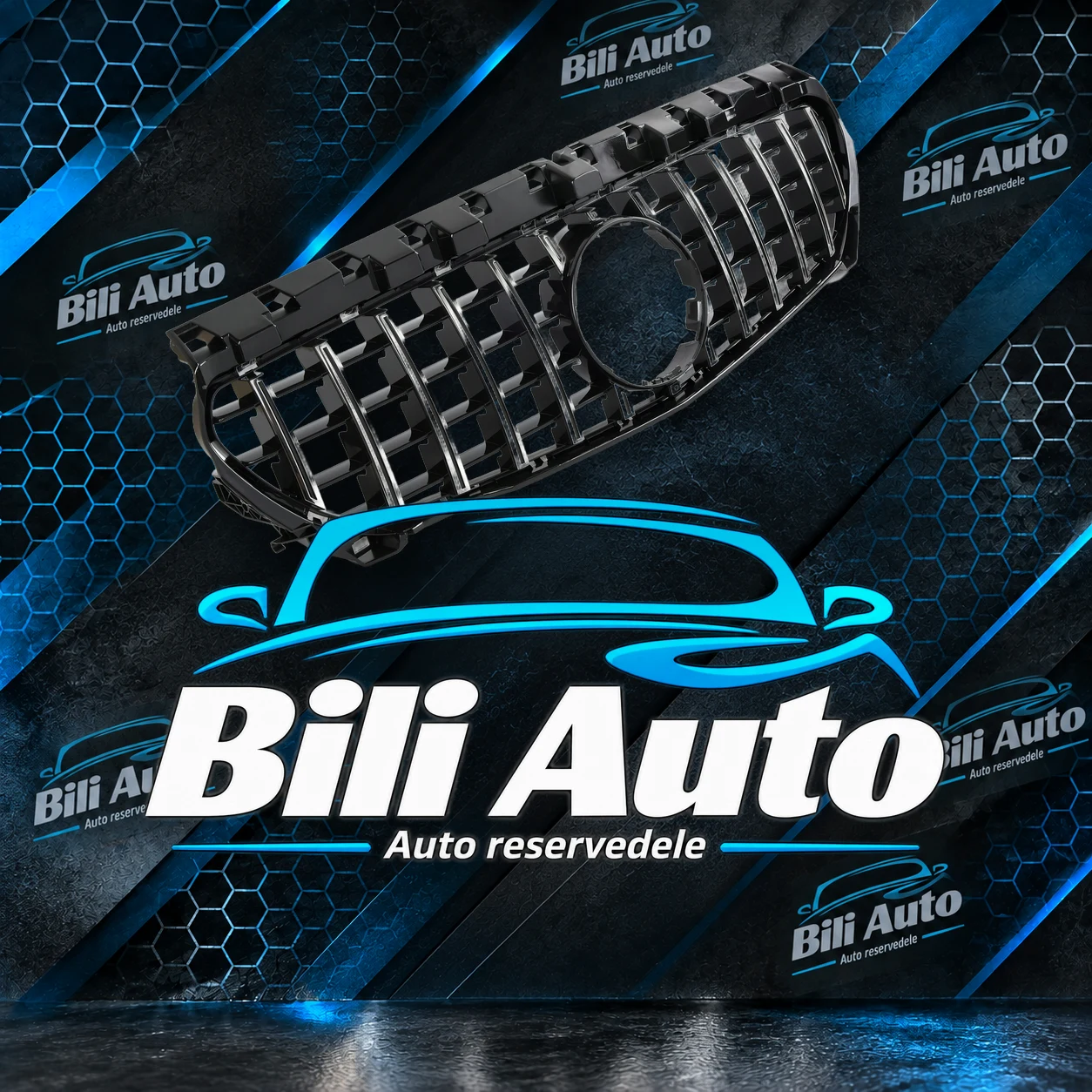 Grill Mercedes CLA W117 C117 X117 Panamericana AMG - Billede 2