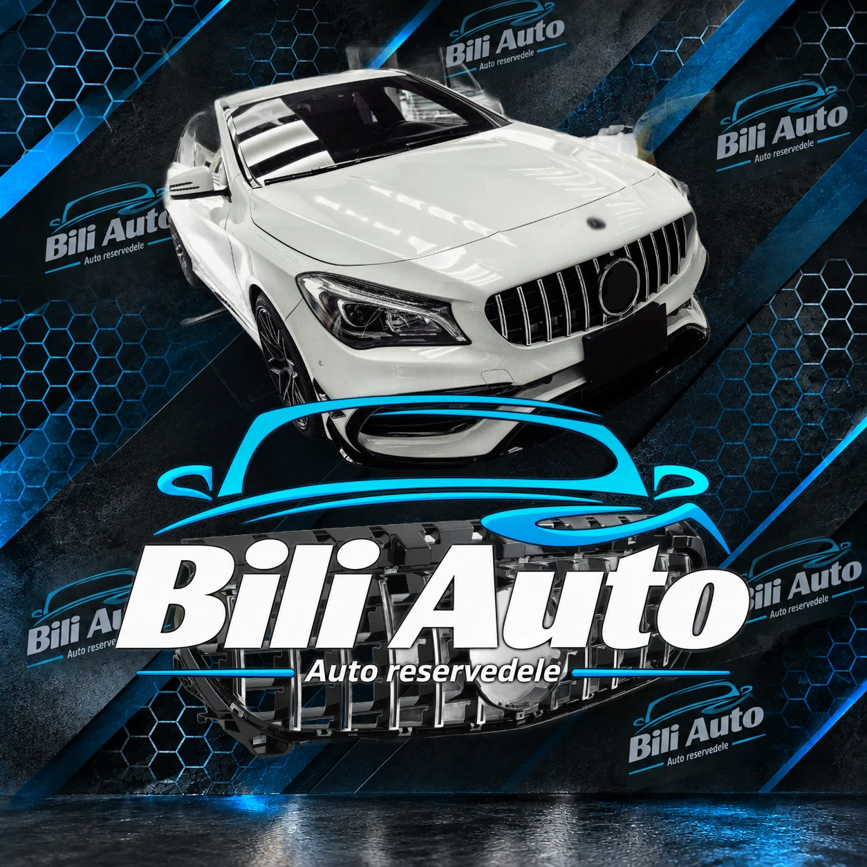 Grill Mercedes CLA W117 C117 X117 Panamericana AMG GT