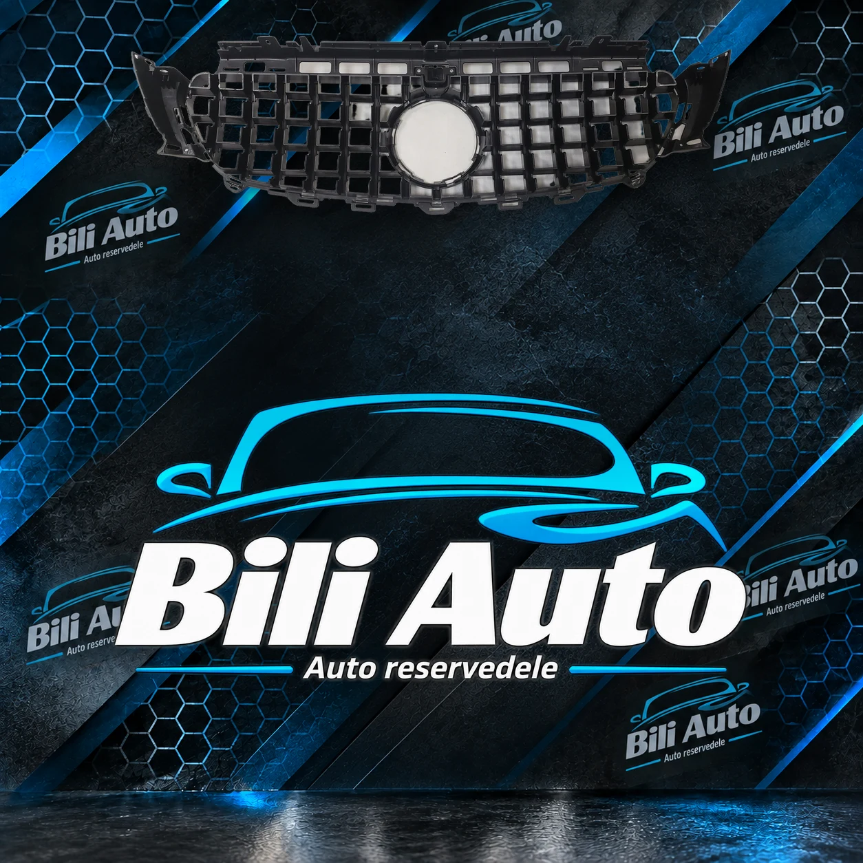 Grill Mercedes E-klasse W213, C238, W238 E63 AMG Look GTR - Billede 3