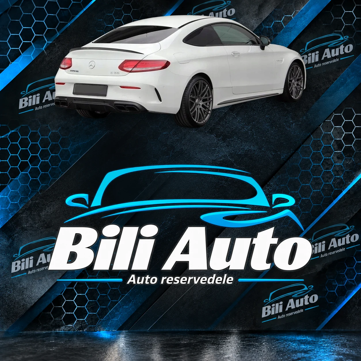 Hækspoiler Mercedes C-Klasse Coupe C205 W205 A205 AMG - Billede 2