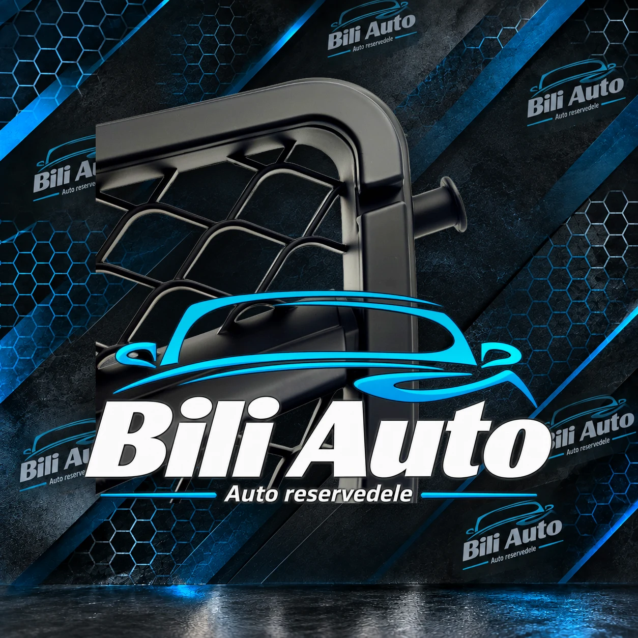 Grill Mercedes C W204 C204 AMG mat sort - Billede 6