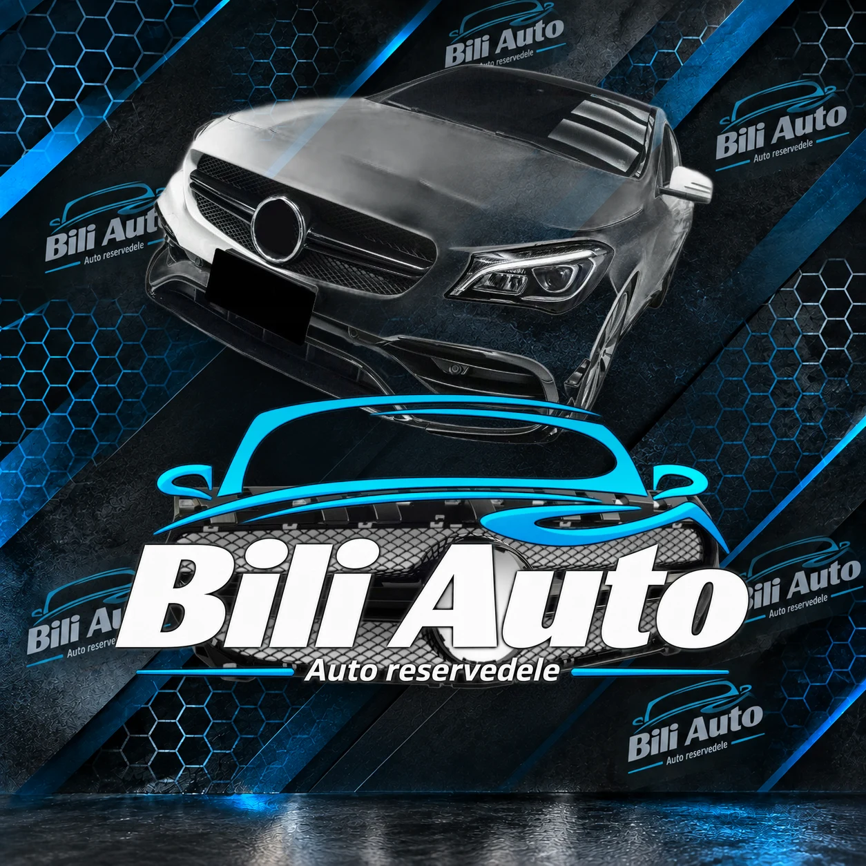 Grill Mercedes CLA C117 W117 X117 2013-2019 AMG full black