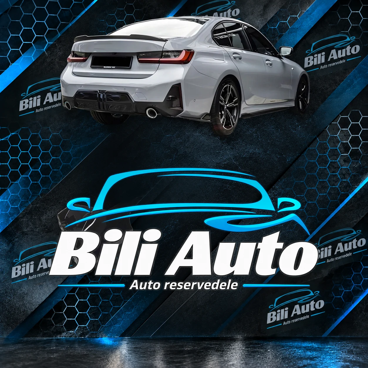 Diffuser BMW 3 G20 G21 LCI M Sport M3 2022+
