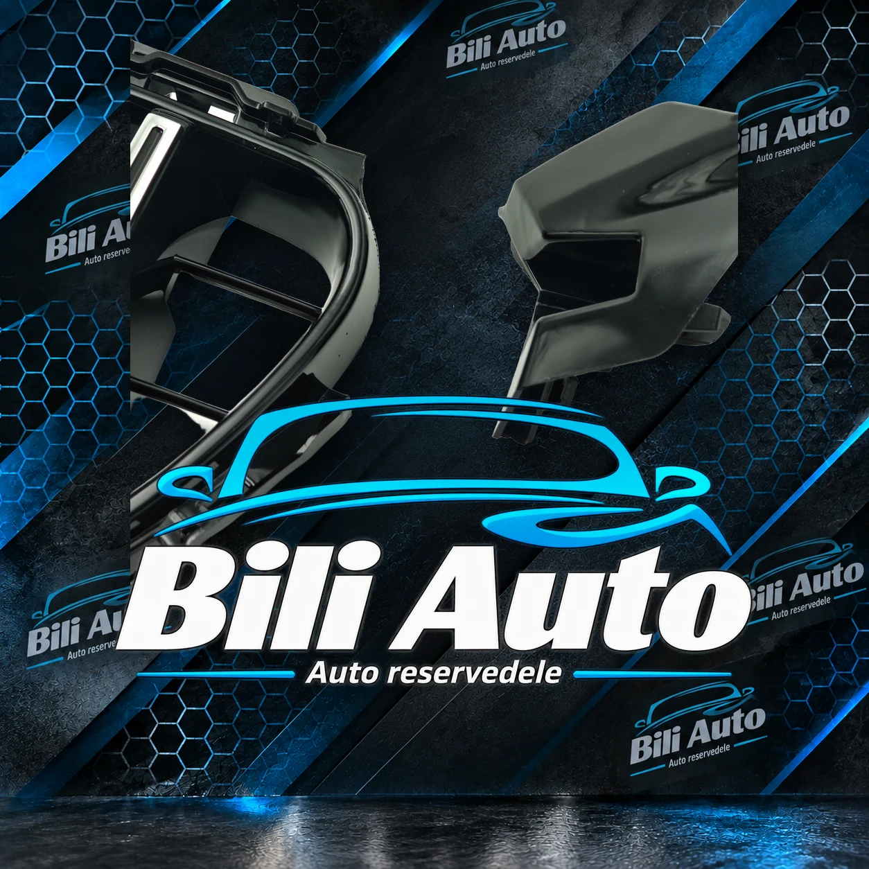 Grill Mercedes C-Klasse W205 C205 C63 Panamericana AMG GT krom - Billede 2
