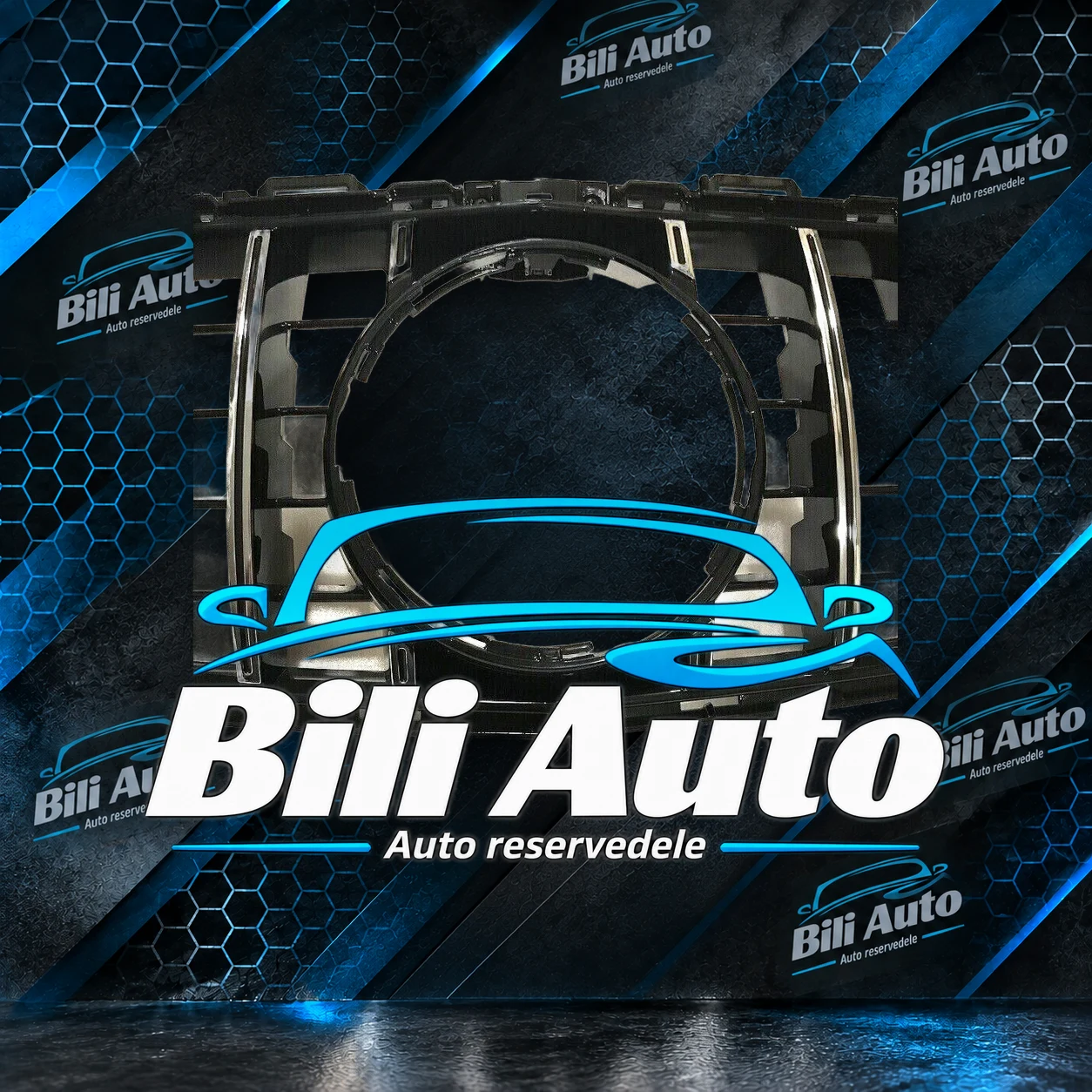 Grill Mercedes C-Klasse W205 C205 C63 Panamericana AMG GT krom - Billede 5