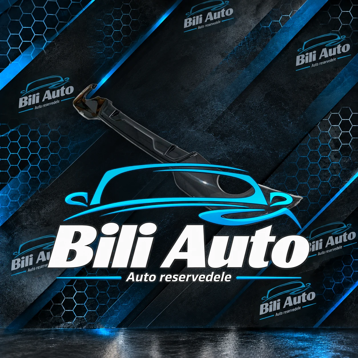 Diffuser BMW 3 G20 M-pakke blank sort - Billede 4