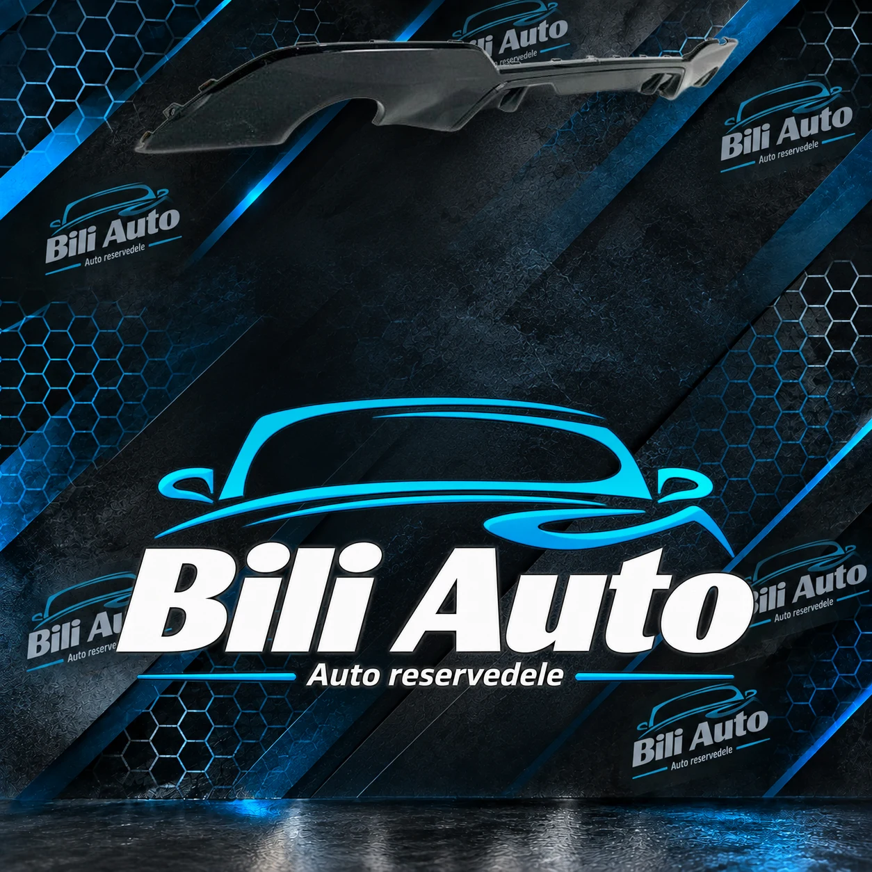 Diffuser BMW 3 G20 M-pakke blank sort - Billede 5