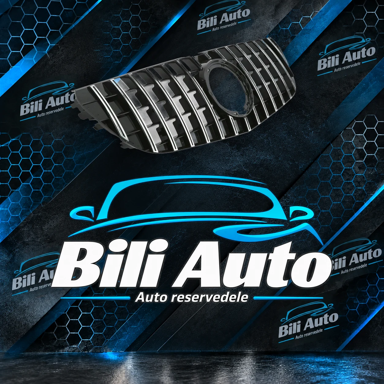Grill Mercedes Vito W447 Panamericana AMG GT facelift 2020+ - Billede 2