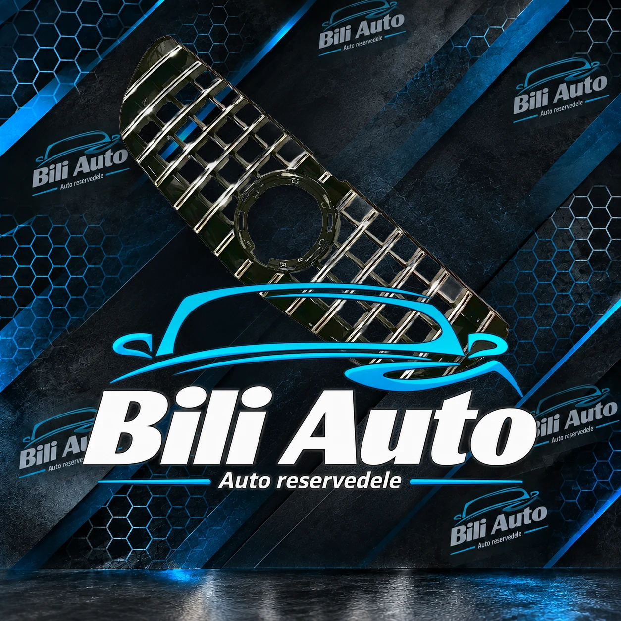 Grill Mercedes Vito W447 Panamericana AMG GT facelift 2020+ - Billede 3