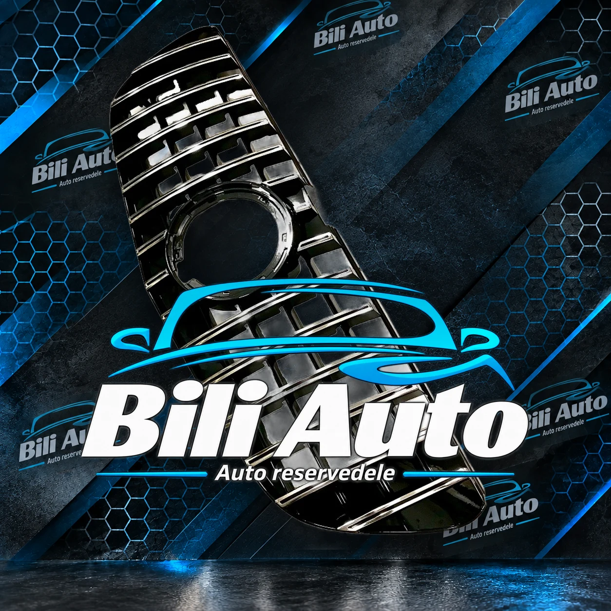 Grill Mercedes Vito W447 Panamericana AMG GT facelift 2020+ - Billede 5
