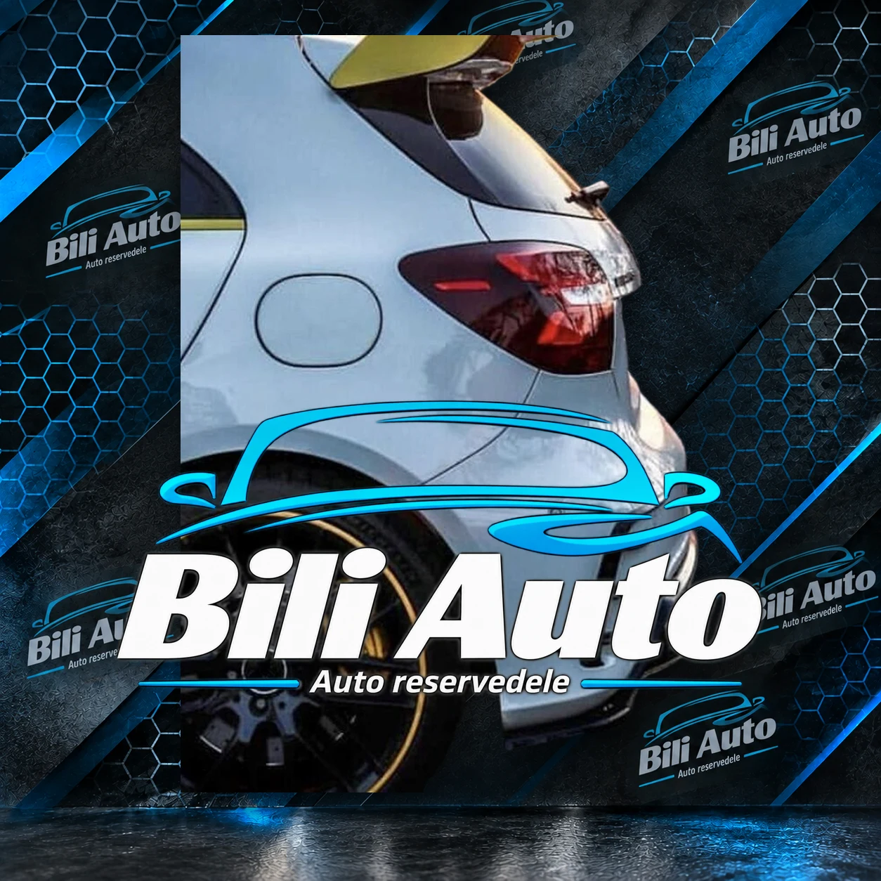 Bagklaplister Mercedes A W176 AMG - Billede 2