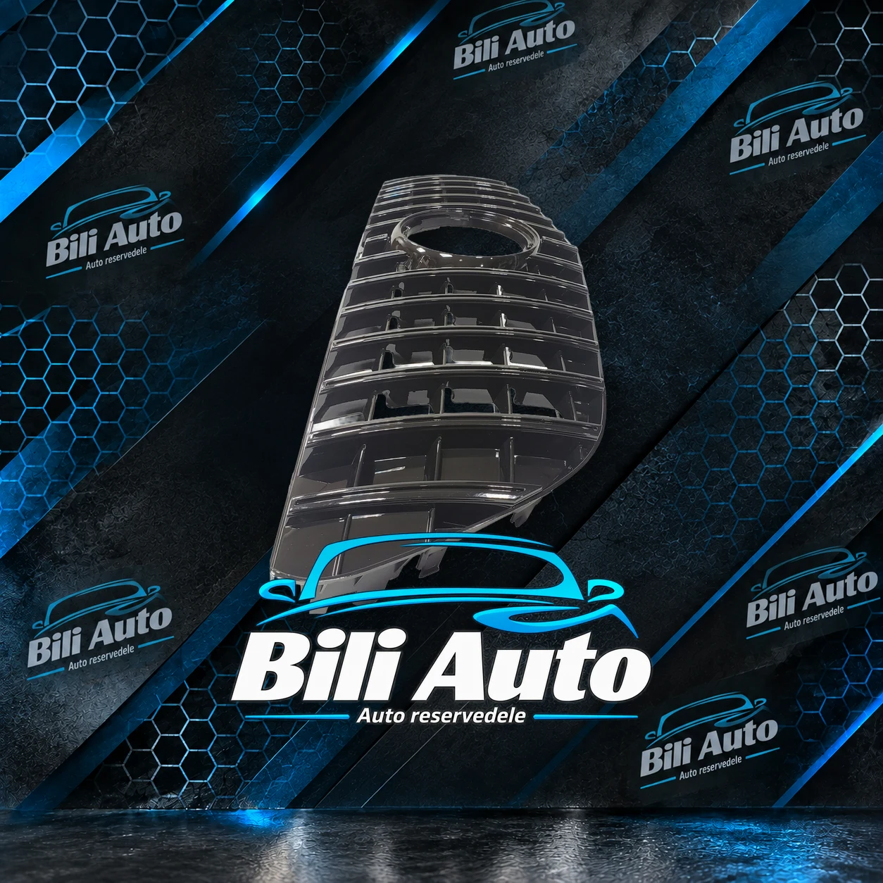 Grill Mercedes Vito W447 Panamericana AMG GT blank sort - Billede 6