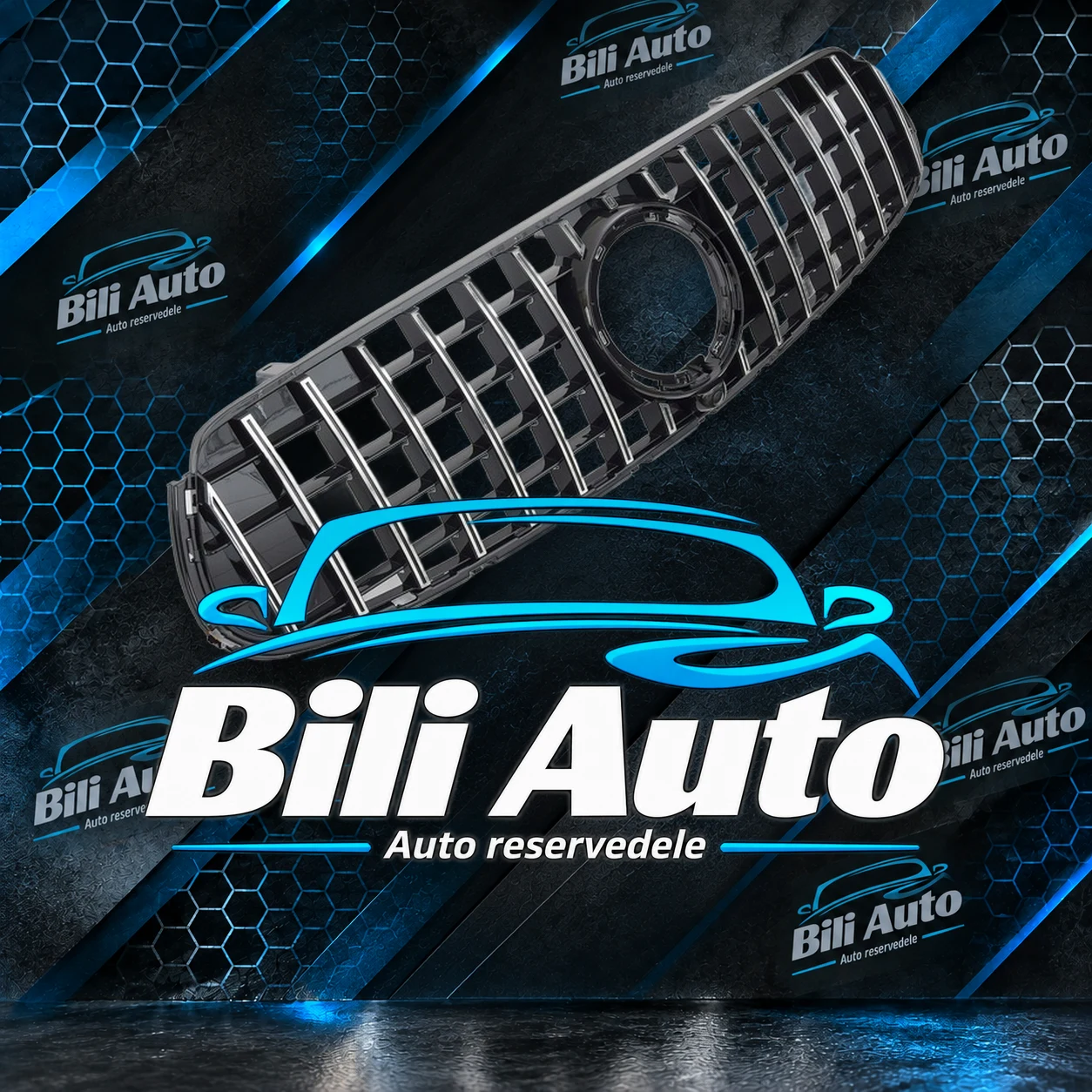 Grill Mercedes GLC W253 C253 X253 facelift 19 Panamericana AMG - Billede 2
