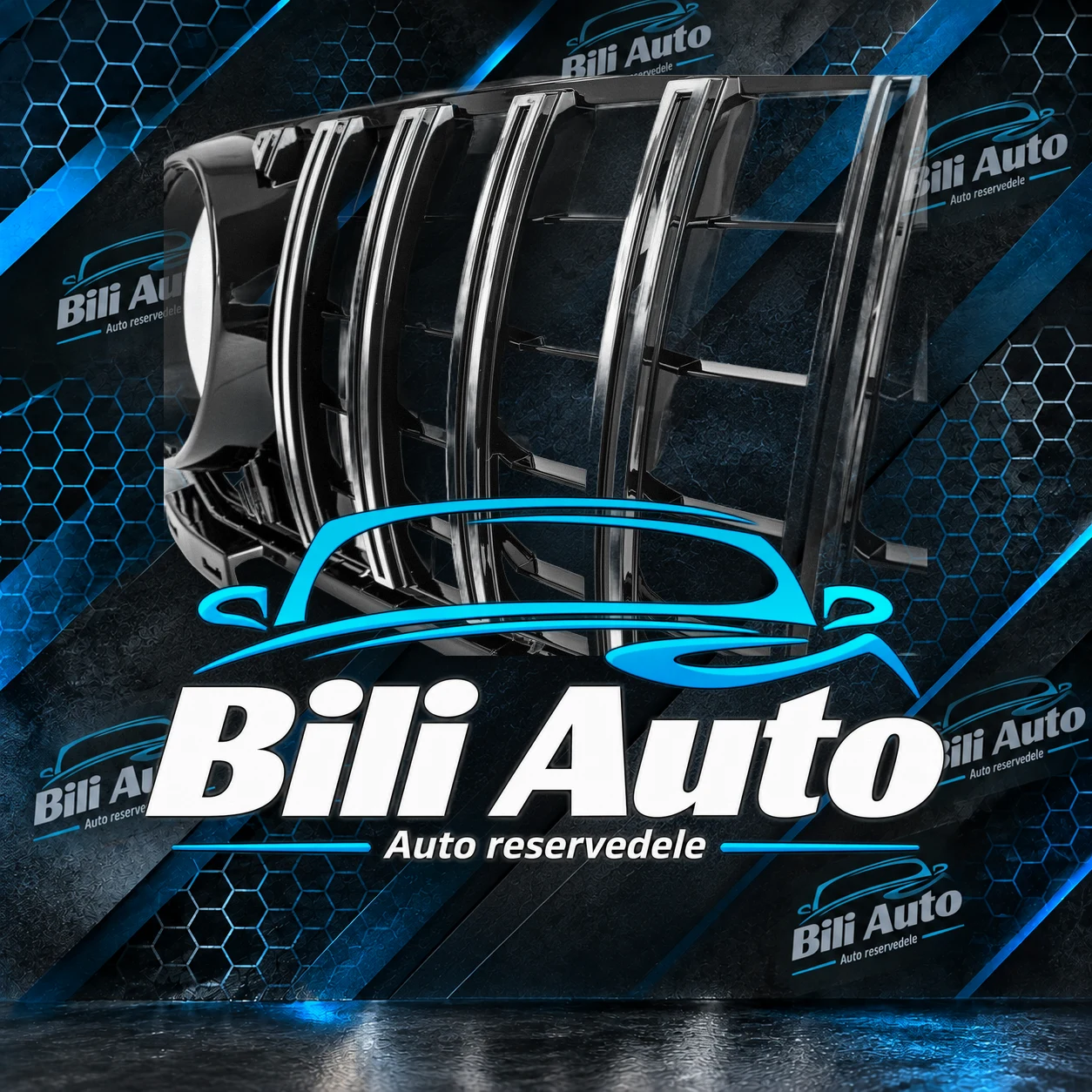 Grill Mercedes ML W166 2011-2015 Panamericana AMG GT krom - Billede 5